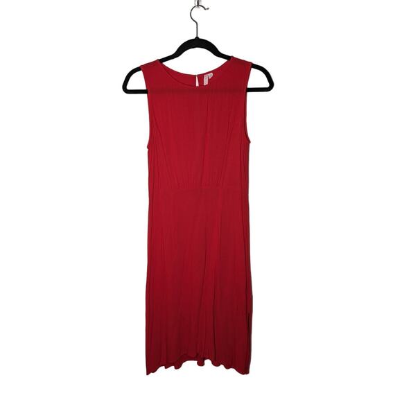 Vintage Reformed Urban Outfitters Knee Length Red Dress - Picture 1 of 5